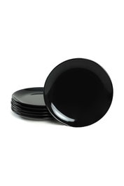 Hermia Juego de platos de postre de cerámica de 17 cm, 6 piezas